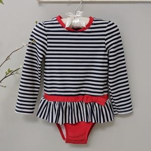 Adorable Striped Swimsuit